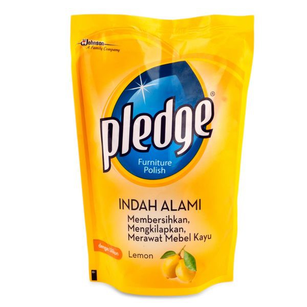 Jual PLEDGE Furniture Polish Lemon Refill Pack 450ml | Shopee Indonesia