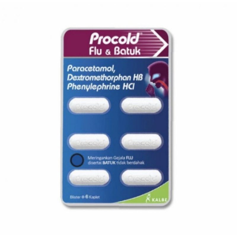 Jual Procold Flu dan Batuk Strip | Shopee Indonesia