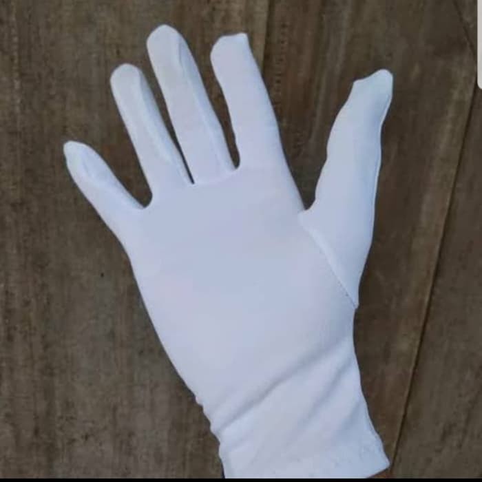 Jual Sarung Tangan Kain Putih Formal Hand Medical Glove White Bahan