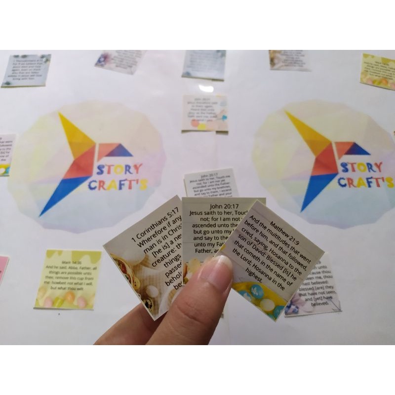 Jual Sticker Ayat Emas Alkitab Tema Easter Day Paskah Katalog Inggris 2 ...