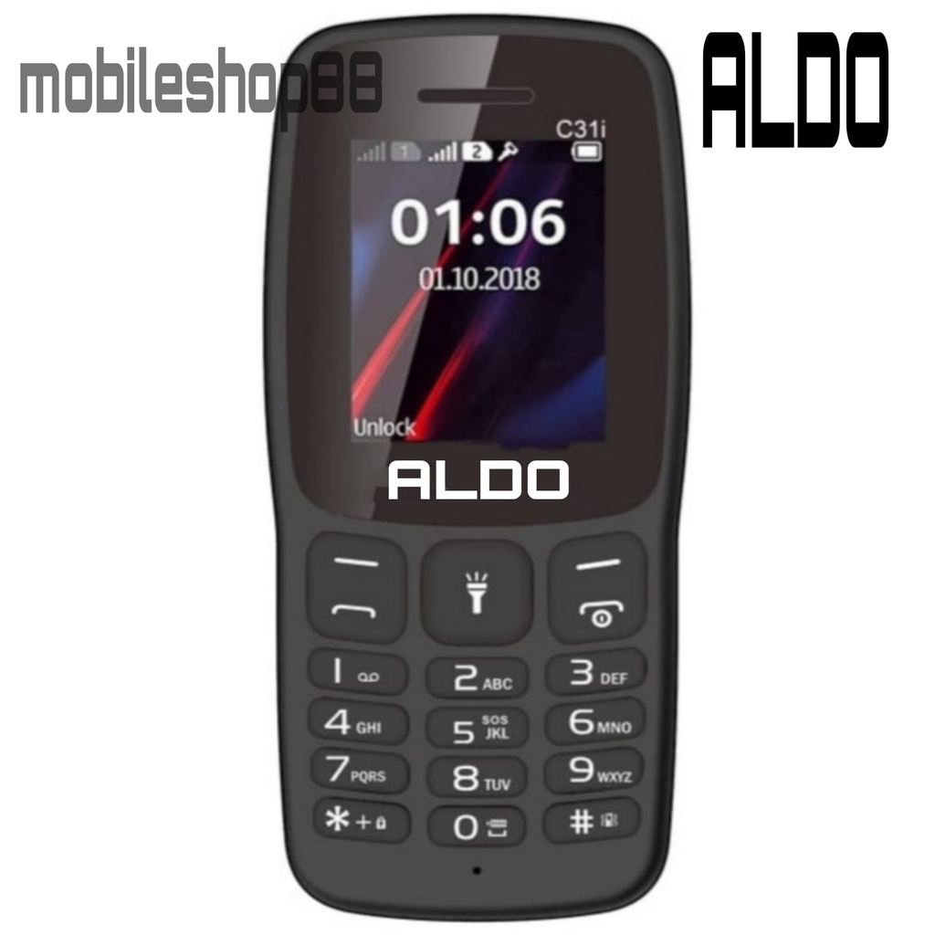 Jual ALDO AL-106 - CAMERA - MP3 - RADIO FM - DUAL SIM - GARANSI RESMI ...