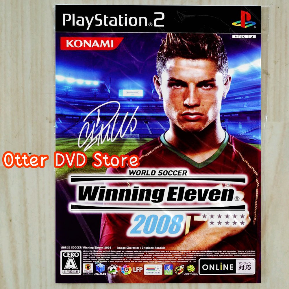 World Soccer Winning Eleven 2008 PS2 NTSC-J Japan Complet Football Konami