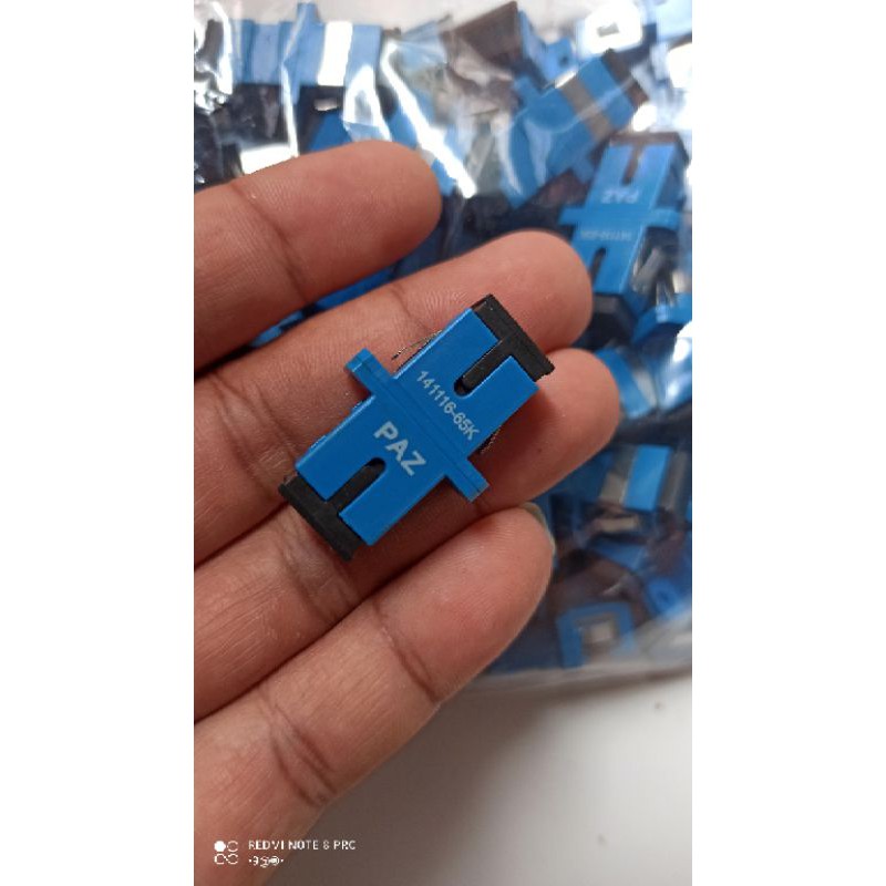 Jual adapter PAZ barel sc upc fiber optik | Shopee Indonesia