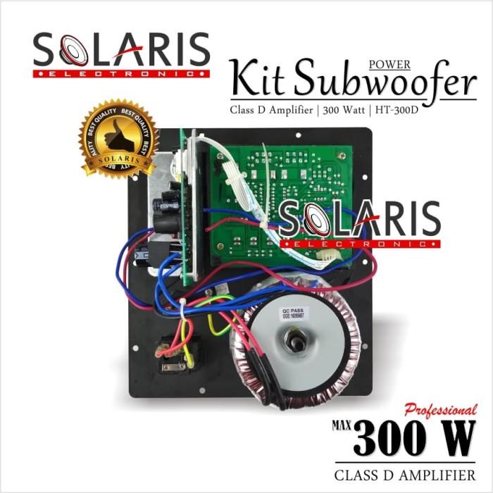 Jual KIT POWER SUBWOOFER AKTIF Class D 300 Watt HT300D Shopee Indonesia
