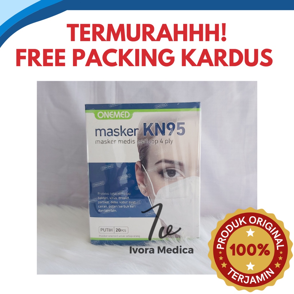 Jual Original Masker Medis KN95 Onemed 4 Ply Box Isi 20 Exp Baru ...