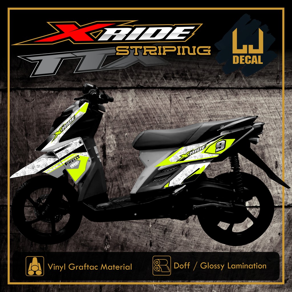 Jual Striping Yamaha Xride Shopee Indonesia