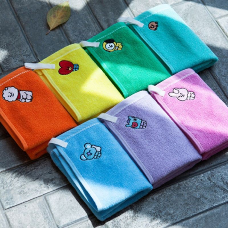Jual READY STOCK BT21 HAND TOWEL OFFICIAL LINE FRIENDS - CHIMMY KOYA ...