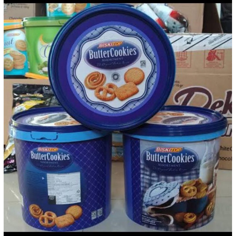 Jual Biskitop Butter Cookies Biskitop Toples Timbo Biskuit Butter Kukis Shopee Indonesia