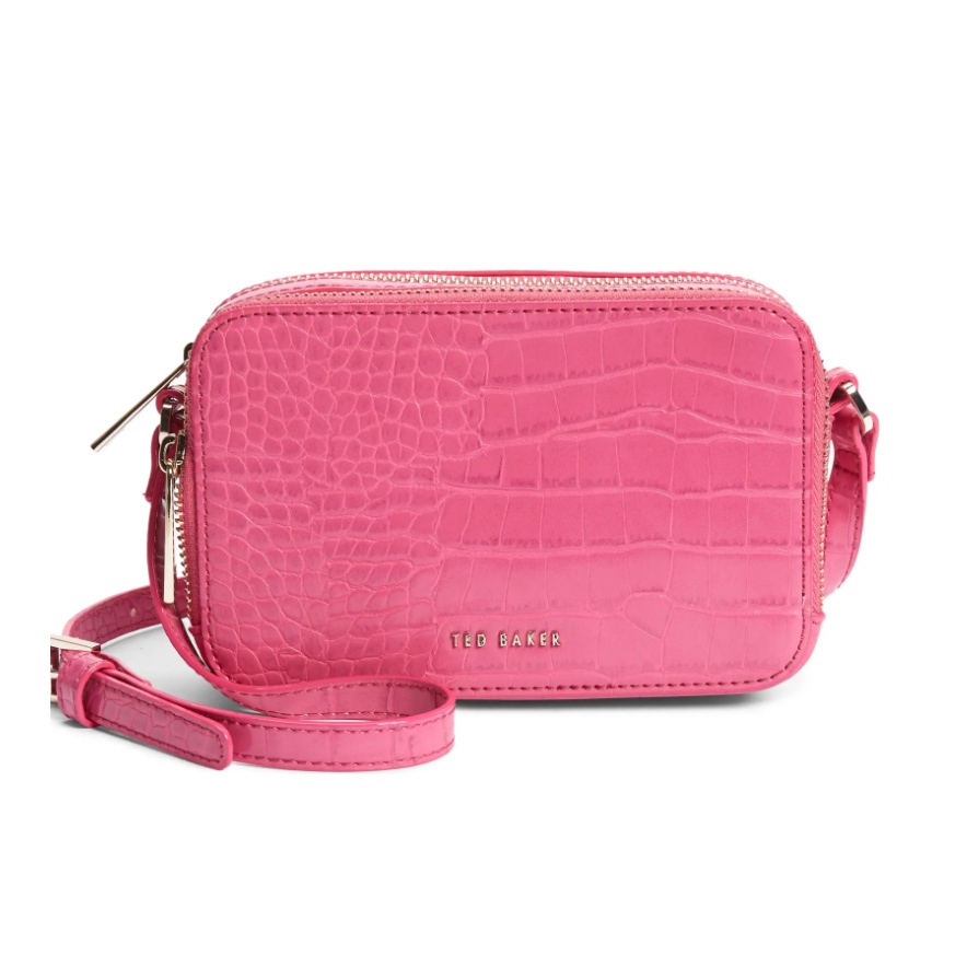 Stina embossed faux leather crossbody bag hot sale