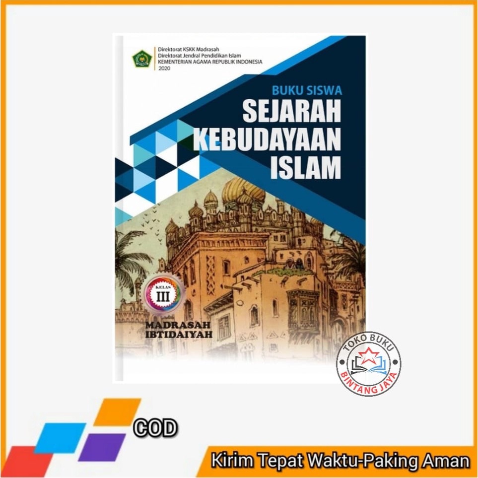 Jual Buku Siswa Sejarah Kebudayaan Islam SKI Kelas 3 MI KEMENAG ...