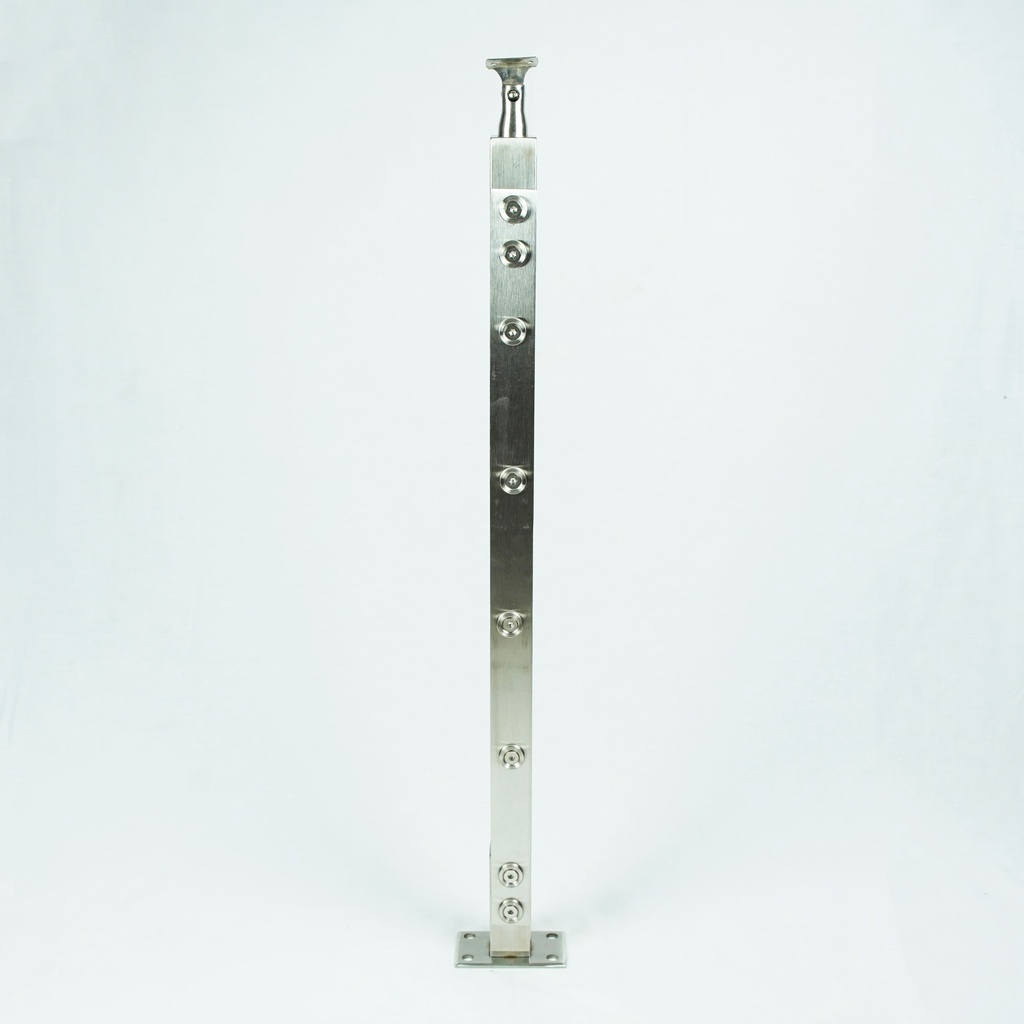 Jual Tiang Railing Tangga Minimalis Strip Stainless Jepit Pipa 202 ...