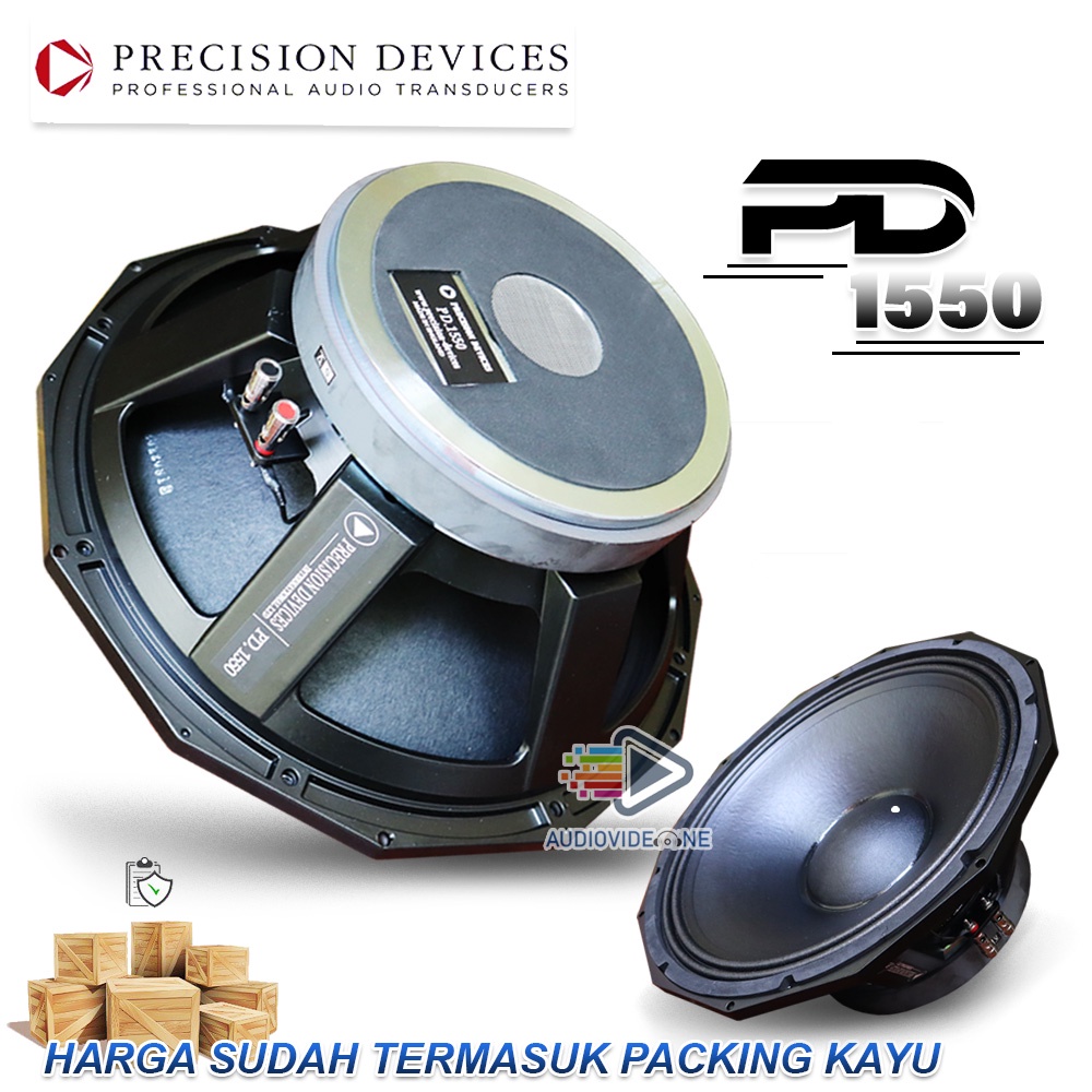 Jual Speaker PD1550 Spiker Komponen Precision Devices 15 Inch Component ...