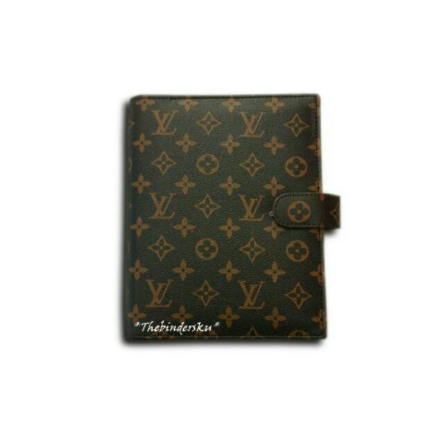 Jual BINDER LOUIS VUITTON 26 RING 20 RING A5 B5 Shopee Indonesia