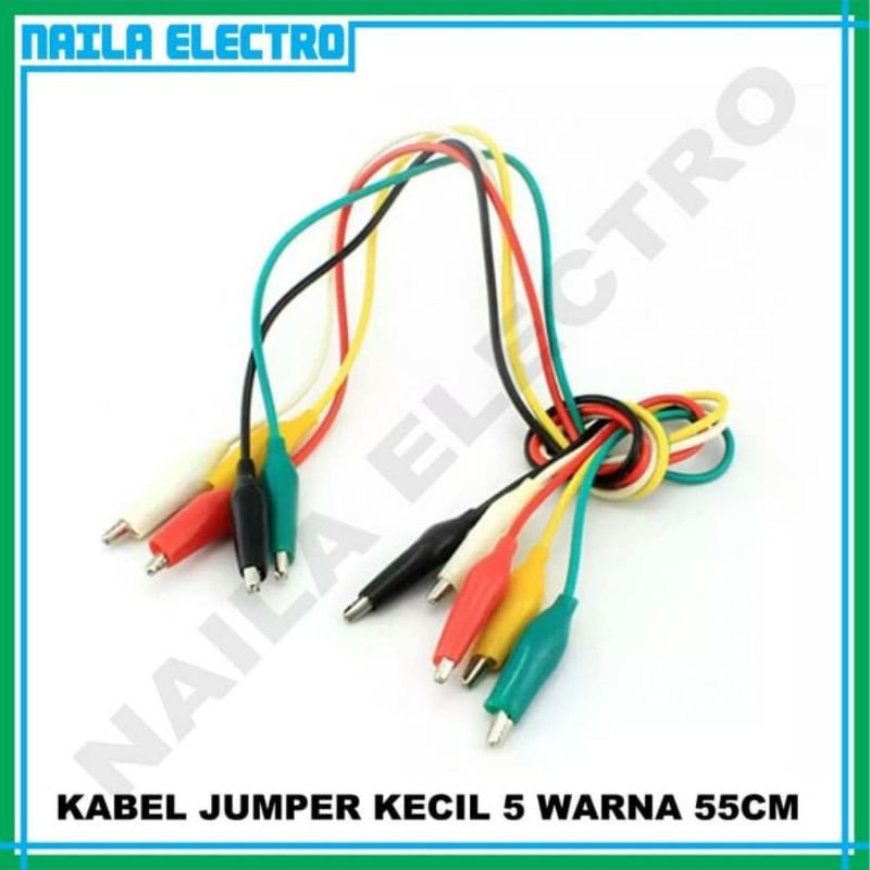 Jual Kabel Jumper Kecil Warna Jepit Buaya Kecil Kabel Warna