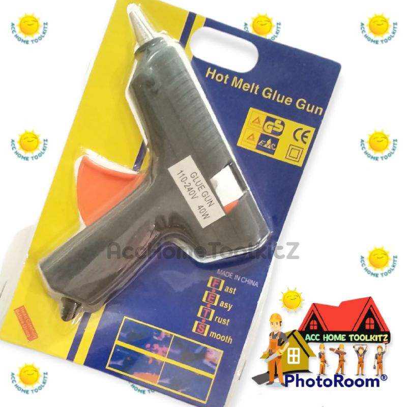 Jual Hot Melt Glue Gun Lem Tembak Besar W Alat Lem Tembak Watt Lem Bakar Besar Shopee