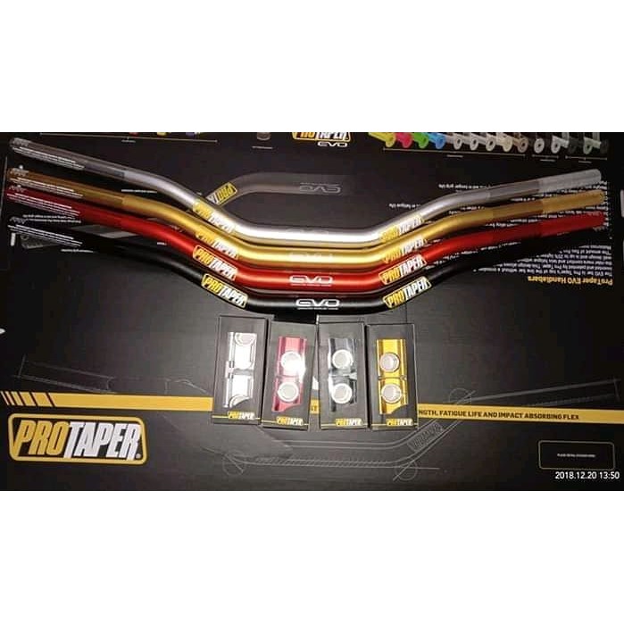 Jual Stang protaper evo Low. stang fatbar protaper dengan riser ...