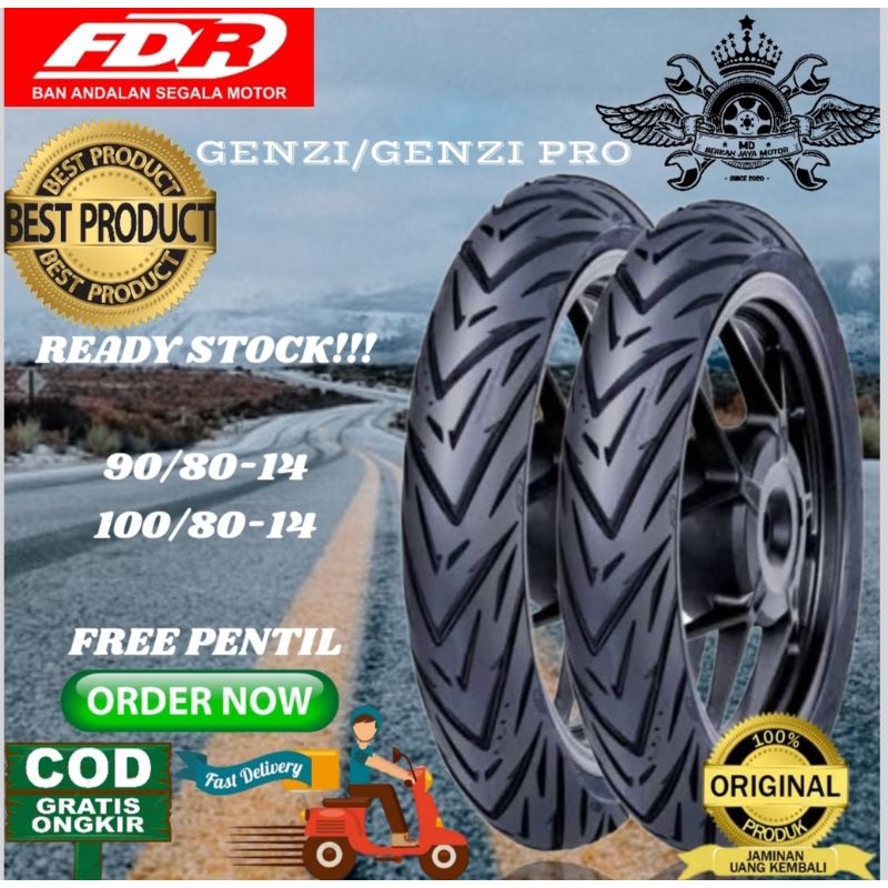 Jual Paket Ban Tubeless Fdr Genzi Pro Free Pentil Shopee Indonesia