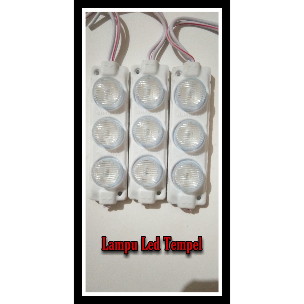 Jual Lampu Led Modul 3 Watt 12volt Led Modul 3 Mata Besar 3w 12v