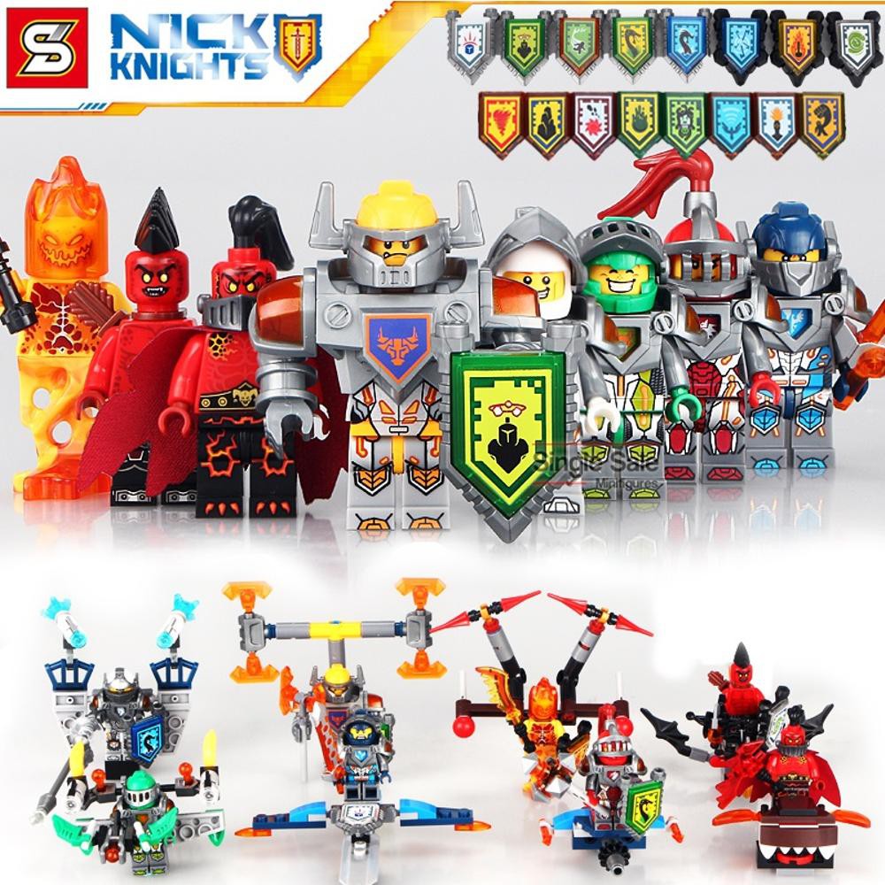 Lego Nexo Knight SY 625 SY625 Nick Knight Kendaraan Set Isi 8 Box Terbaik