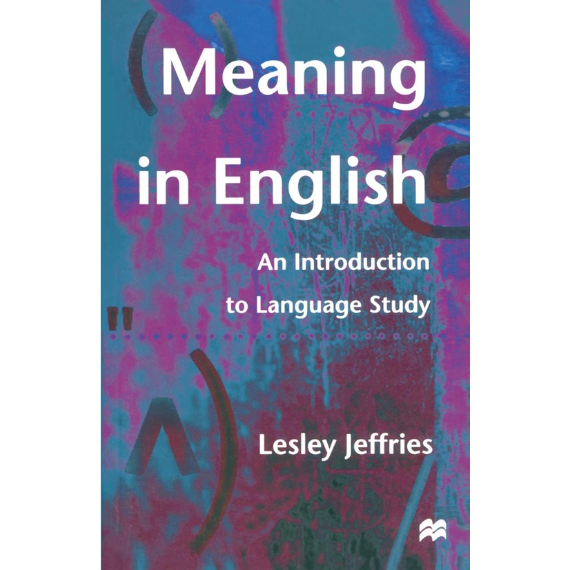 Jual Meaning In English An Introduction To Language Study Lesley 
