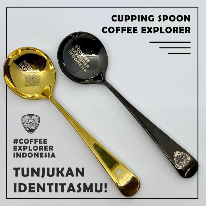 Jual Sendok Cupping Spoon Kopi Standard SCAA 10ml Coffee Explorer