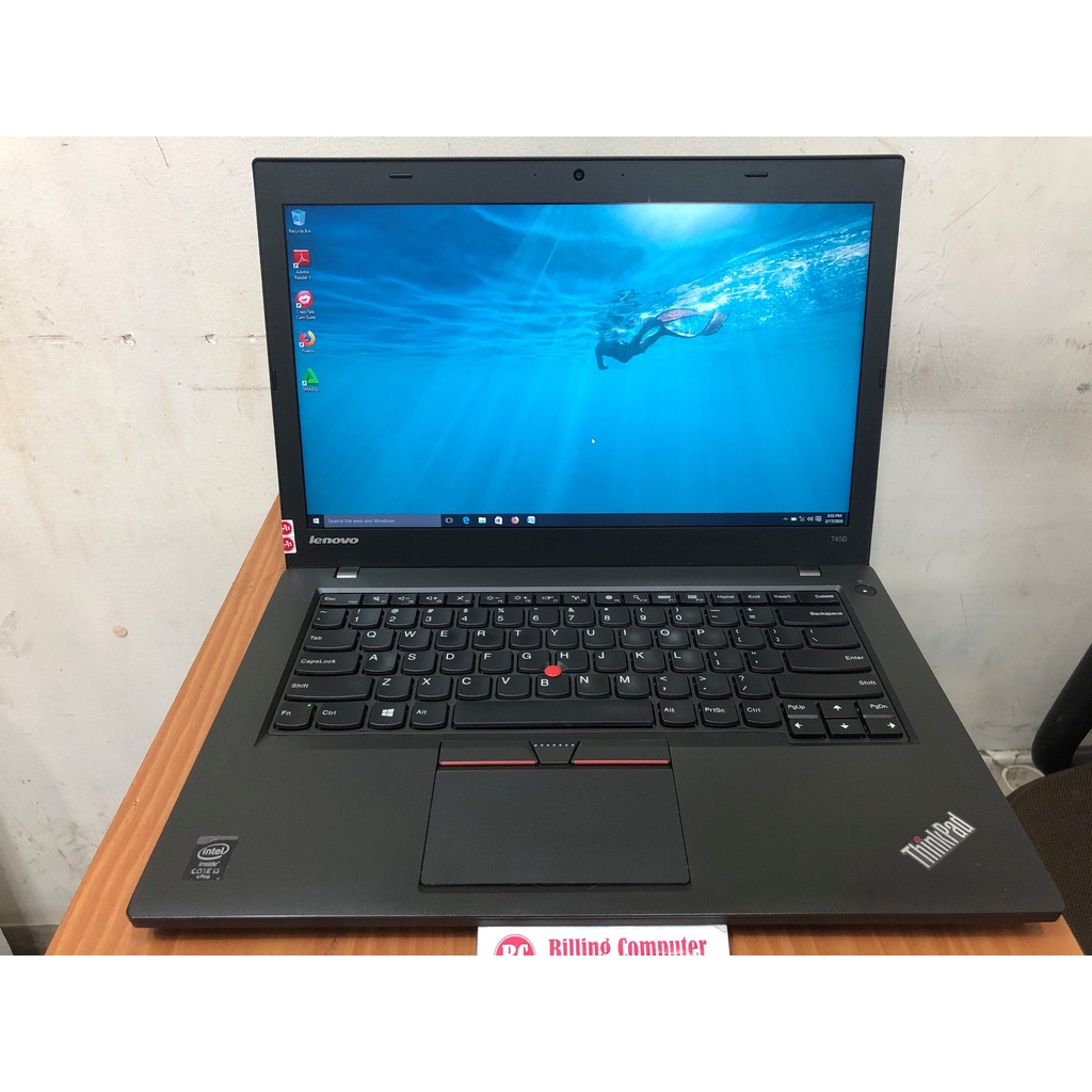 Lenovo ThinkPad T450s 14 (8 Go, Intel Core i5-5300U, 128 Go