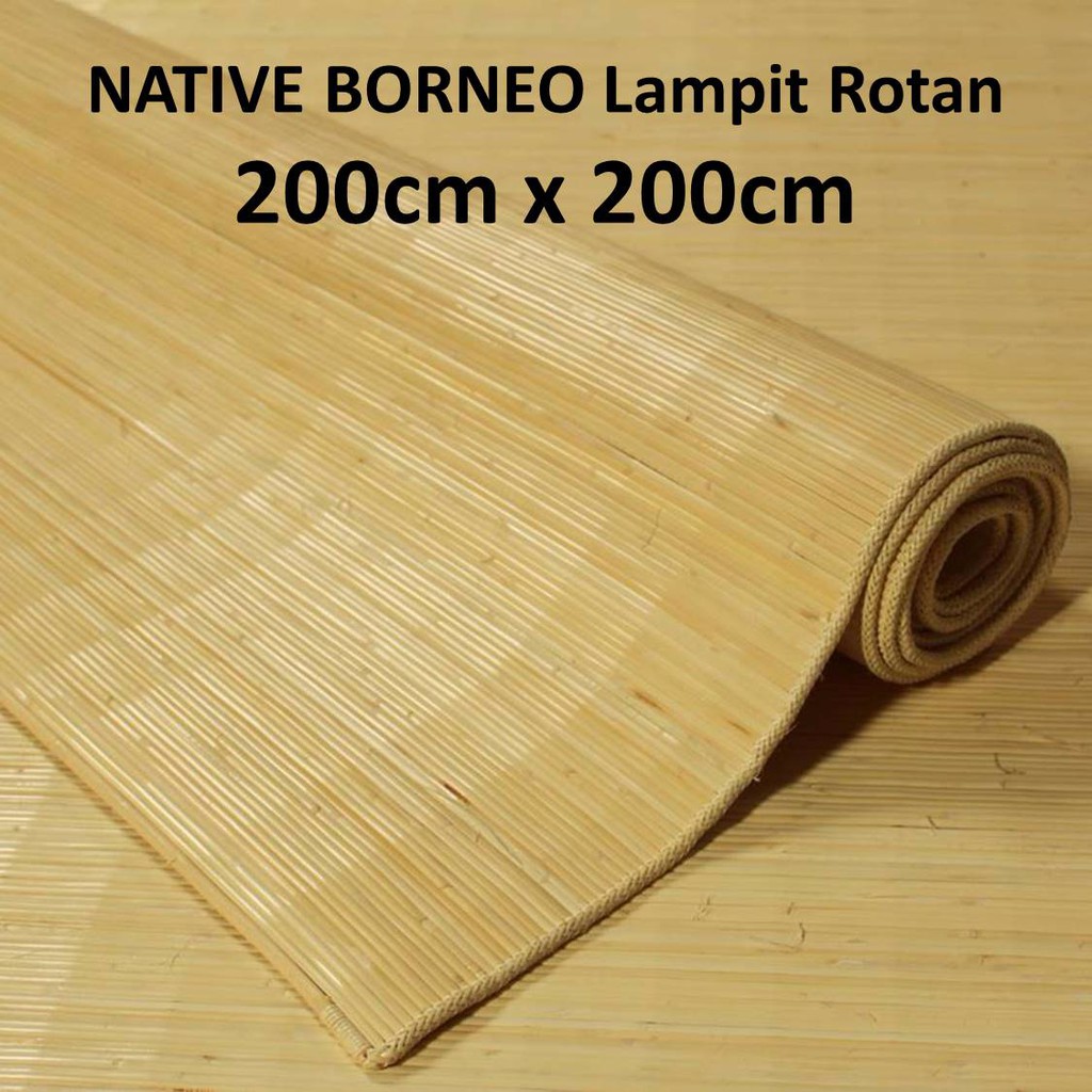 Jual Lampit 200 x 200 [T003] - Lampit Rotan Handmade, Karpet Rotan ...