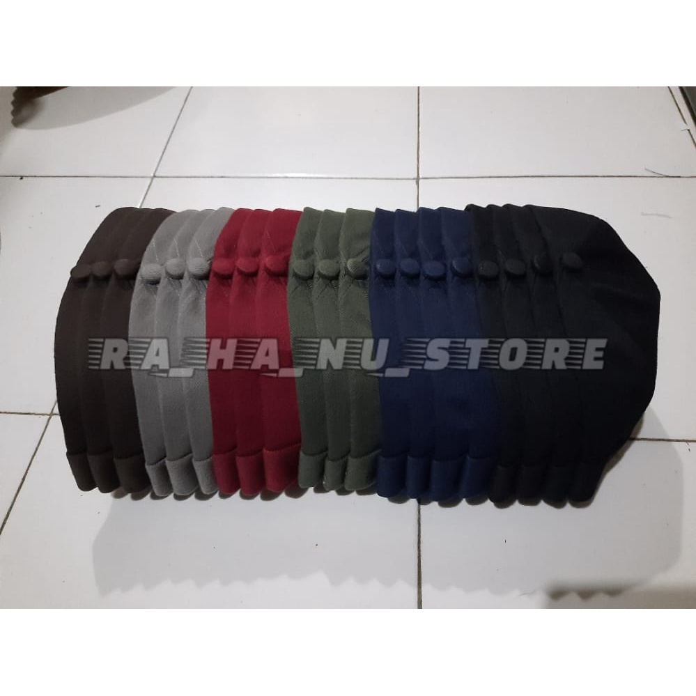 GROSIR [ 20 pcs ] peci uas/miki het kodian campur warna polos/kombinasi