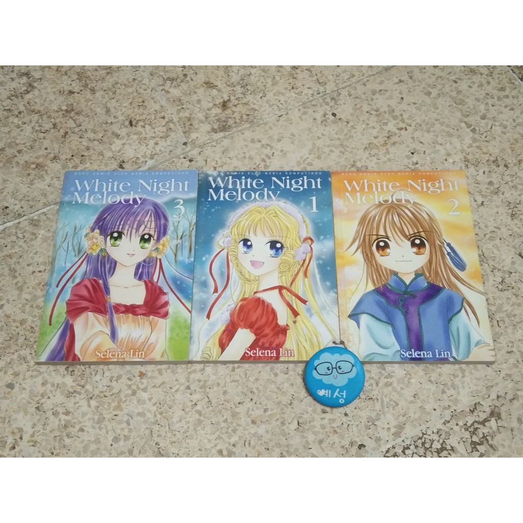 Jual komik white night melody 1-3 tamat manhwa selena lin buku berseri ...