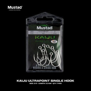 Kail Pancing - Mustad Kaiju ULTRA POINT Inline Single Hook 10121NP