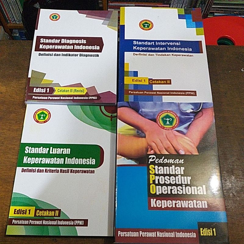 Jual 4 Buku Paket Standar Keperawatan Sdki Slki Siki Pspo Spo Ppni