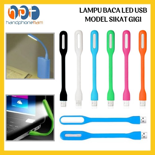 USB LED Mini Light Portable Lampu Baca Flexible/Lampu LED PC/Komputer  / Lampu Baca Belajar Termurah