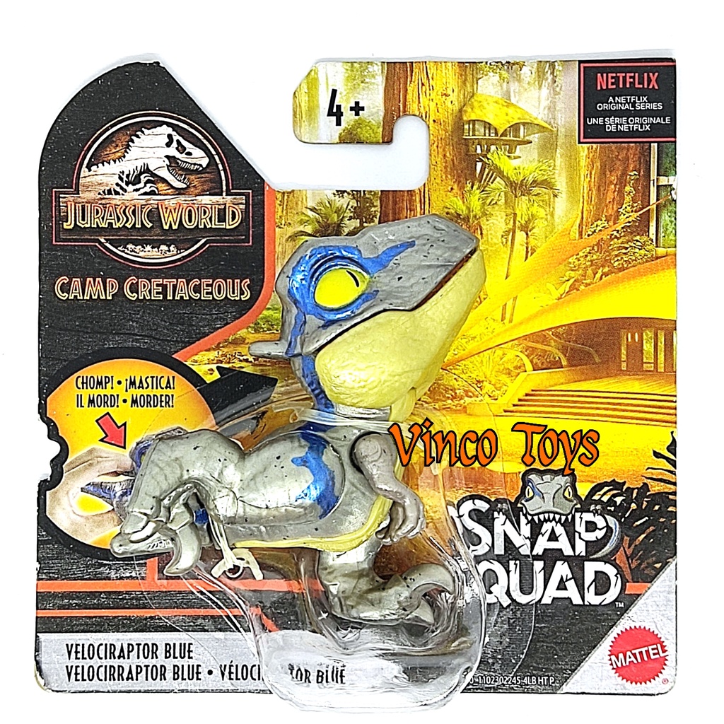 Jual Jurassic World Snap Squad Attitudes Blind Palk Mini Dino Mini ...