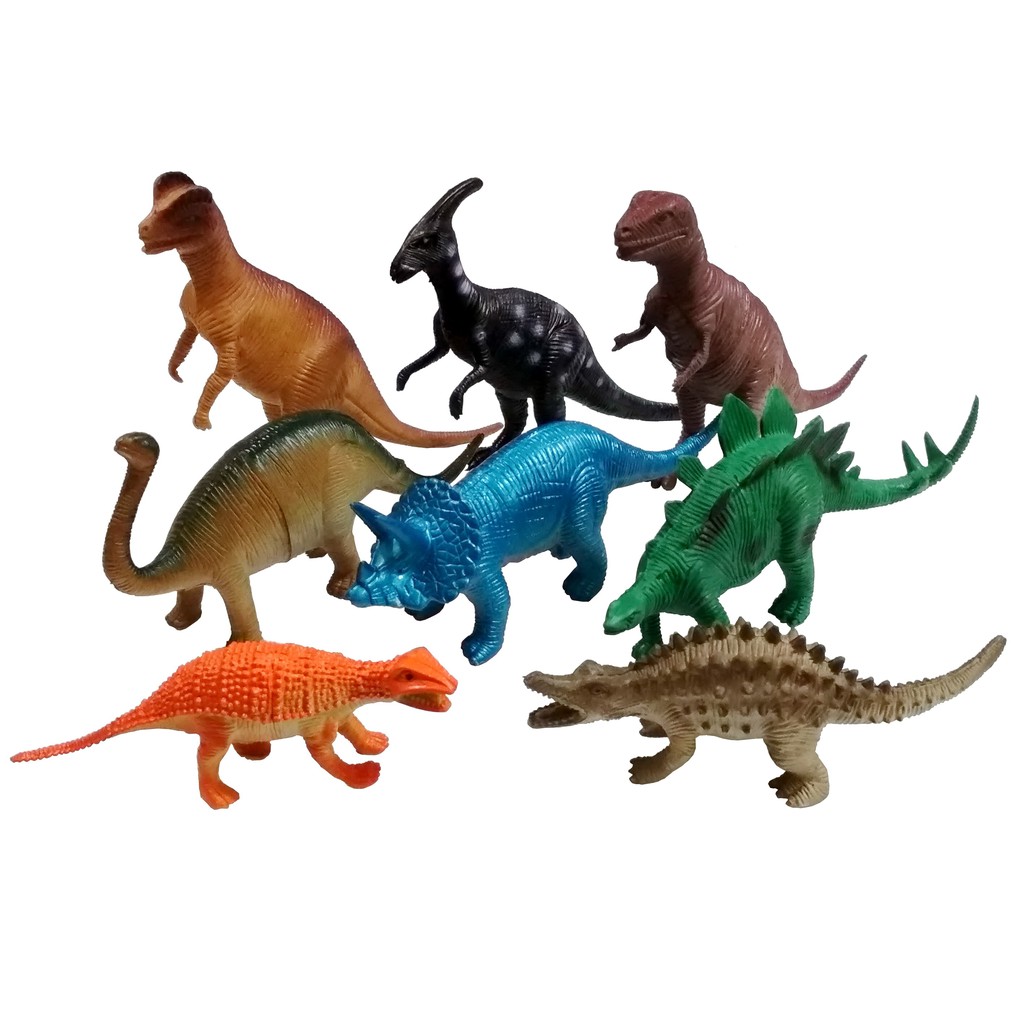 Jual Set Miniatur Dino World Mainan Dinosaurus Karet Besar | Shopee ...