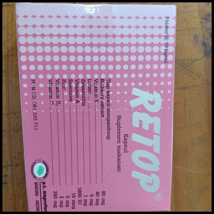 Jual Retop/Vitamin Mata | Shopee Indonesia