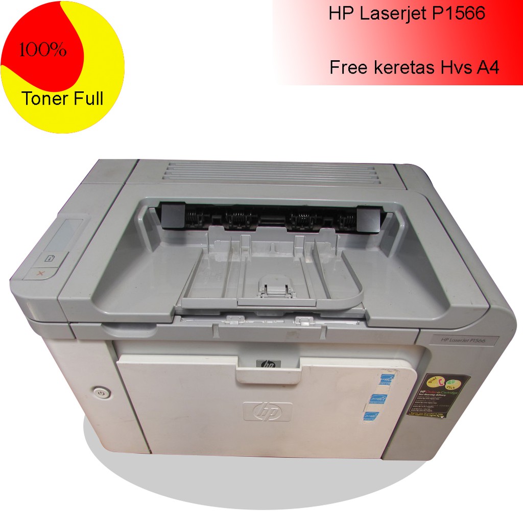 Jual HP LaserJet P1566 (Free keretas Hvs 1Rim 70grm) siap pakai ...