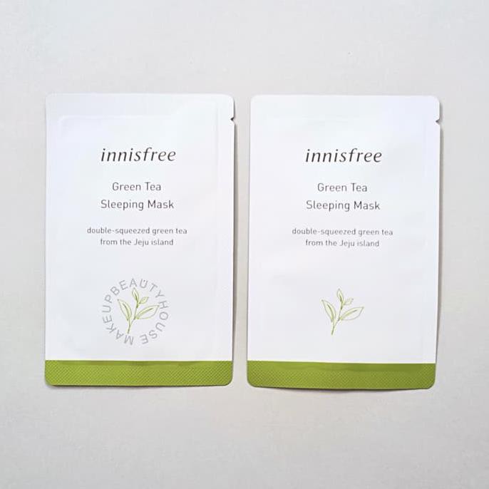 Jual Sample Sachet INNISFREE Green Tea Sleeping Mask 4ml - Sample ...