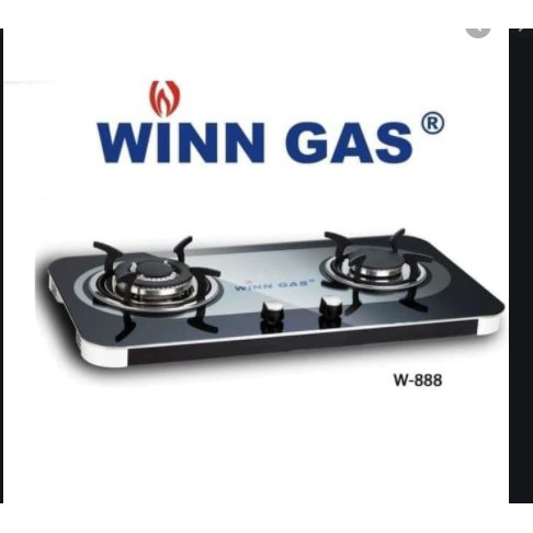 Jual Kompor Gas Kaca Mewah / Tanam Glass W888 W 888 W-888 Winn Gas