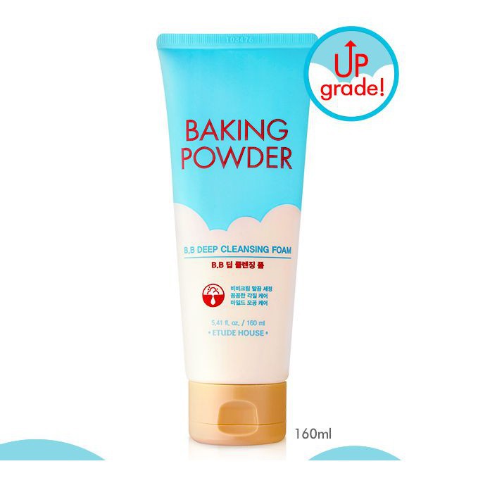 Jual Etude House Baking Powder B.B Deep Cleansing Foam [160mL] | Shopee ...