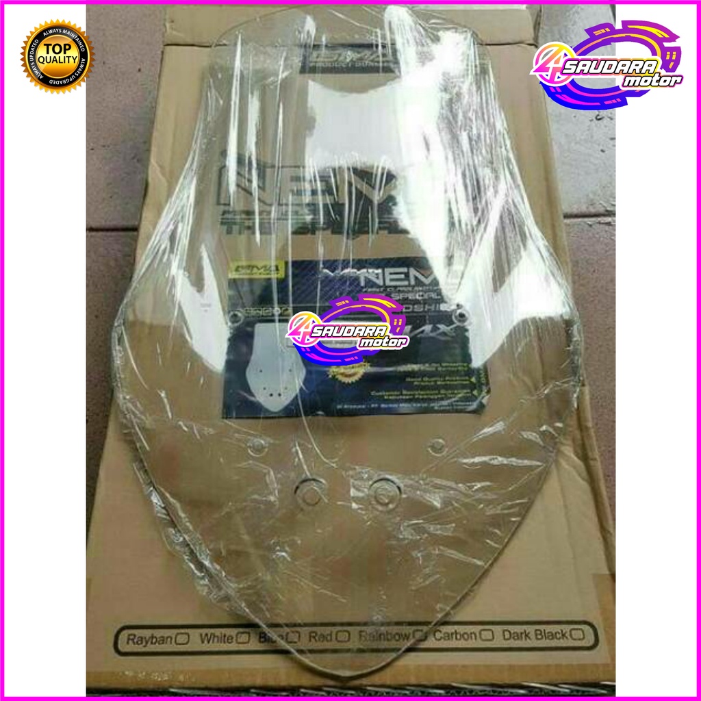 Jual Winshield Nmax NEMO / Visor Nemo Yamaha Nmax Tebal / Visor Nmax ...