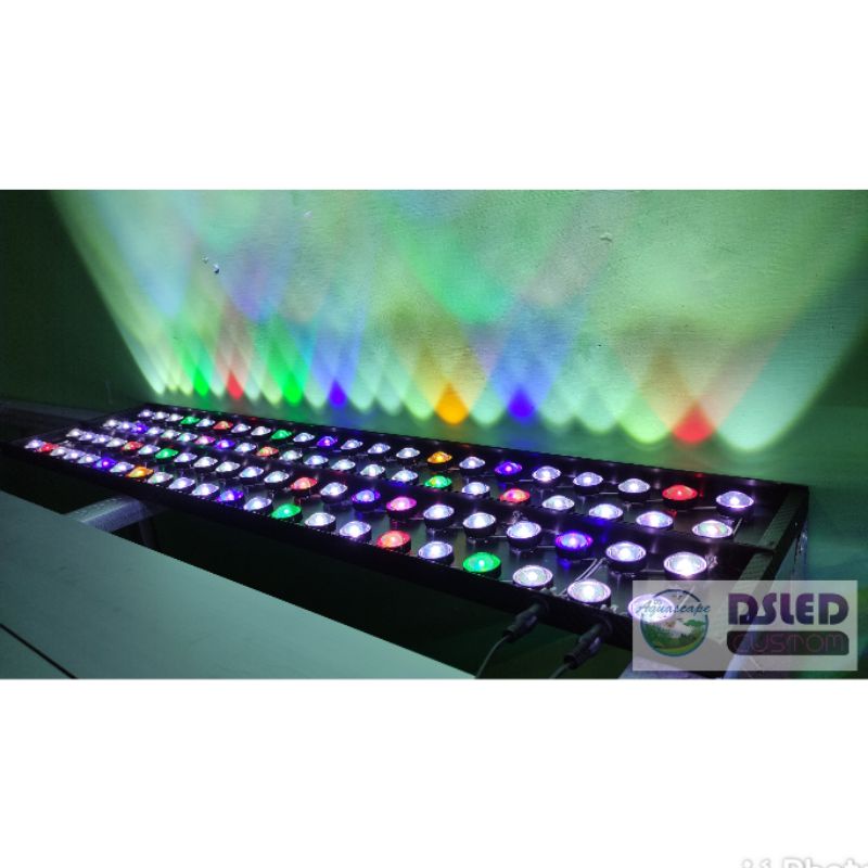 Jual lampu led hpl 72watt + lensa ukuran 50cm,60cm,70cm,80cm,90cm,100cm ...