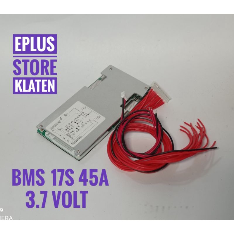 Jual Modul BMS 17S 60V 45A 3.7V Balance Aktif Balanver 18650 Lithium ...