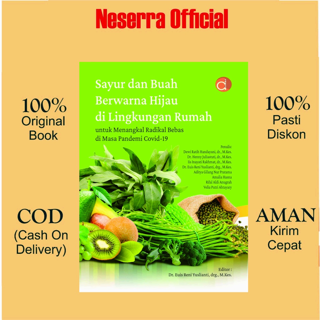 Jual Buku Sayur Dan Buah Berwarna Hijau Di Lingkungan Rumah Untuk ...