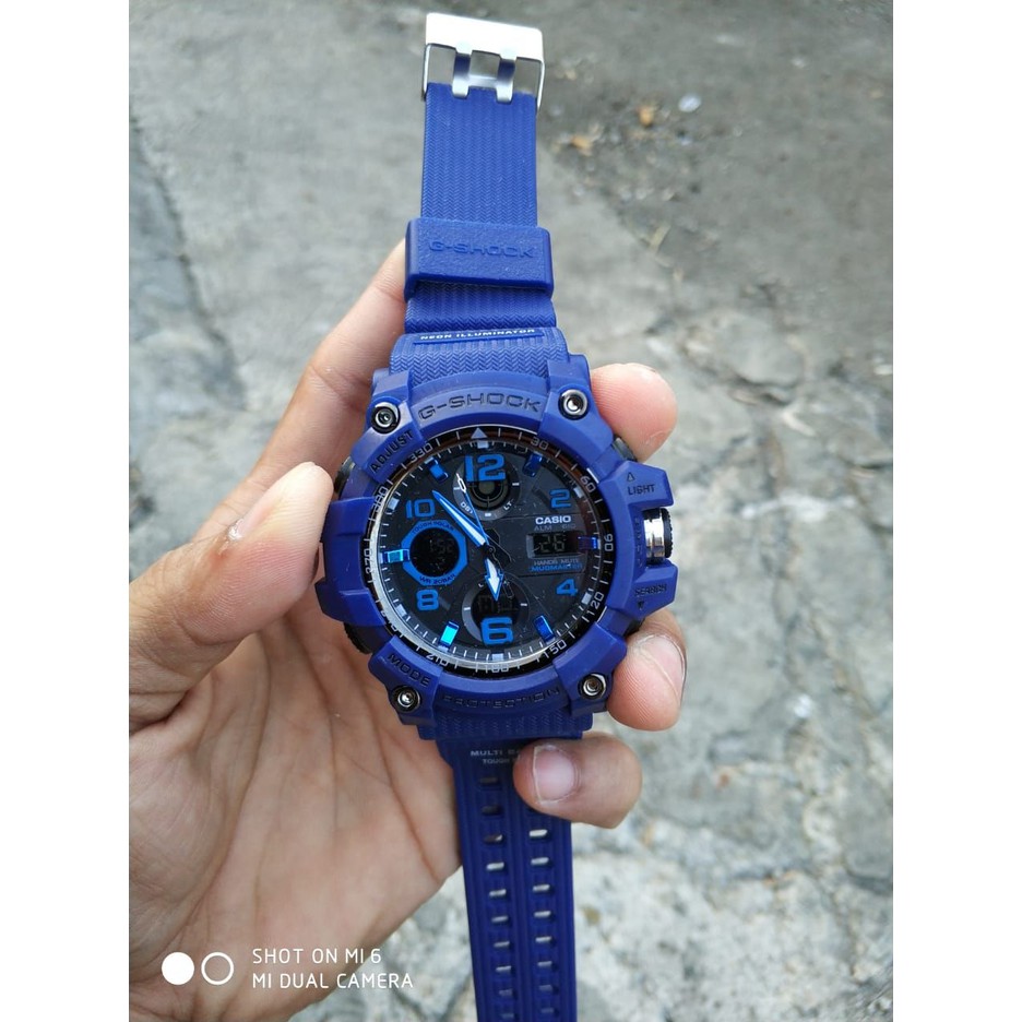 Jual TERMURAH new casio gshock gwg1033y g shock gwg 1033 tali biru full Limited Shopee Indonesia