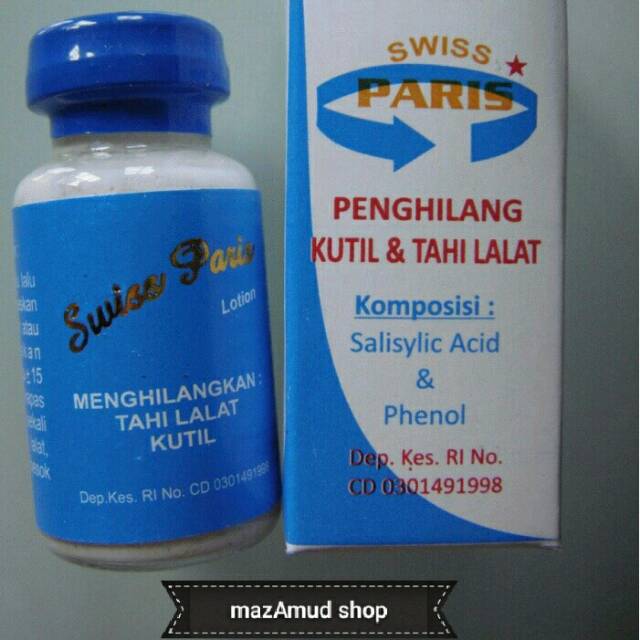 Jual SWISS PARIS LOTION Penghilang Kutil, Tahi Lalat & Mata Ikan Shopee Indonesia