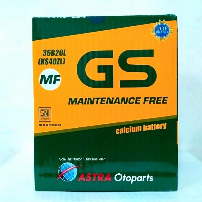 Jual Aki mobil Daihatsu Sigra GS astra MF NS40ZL aki kering langgengb4