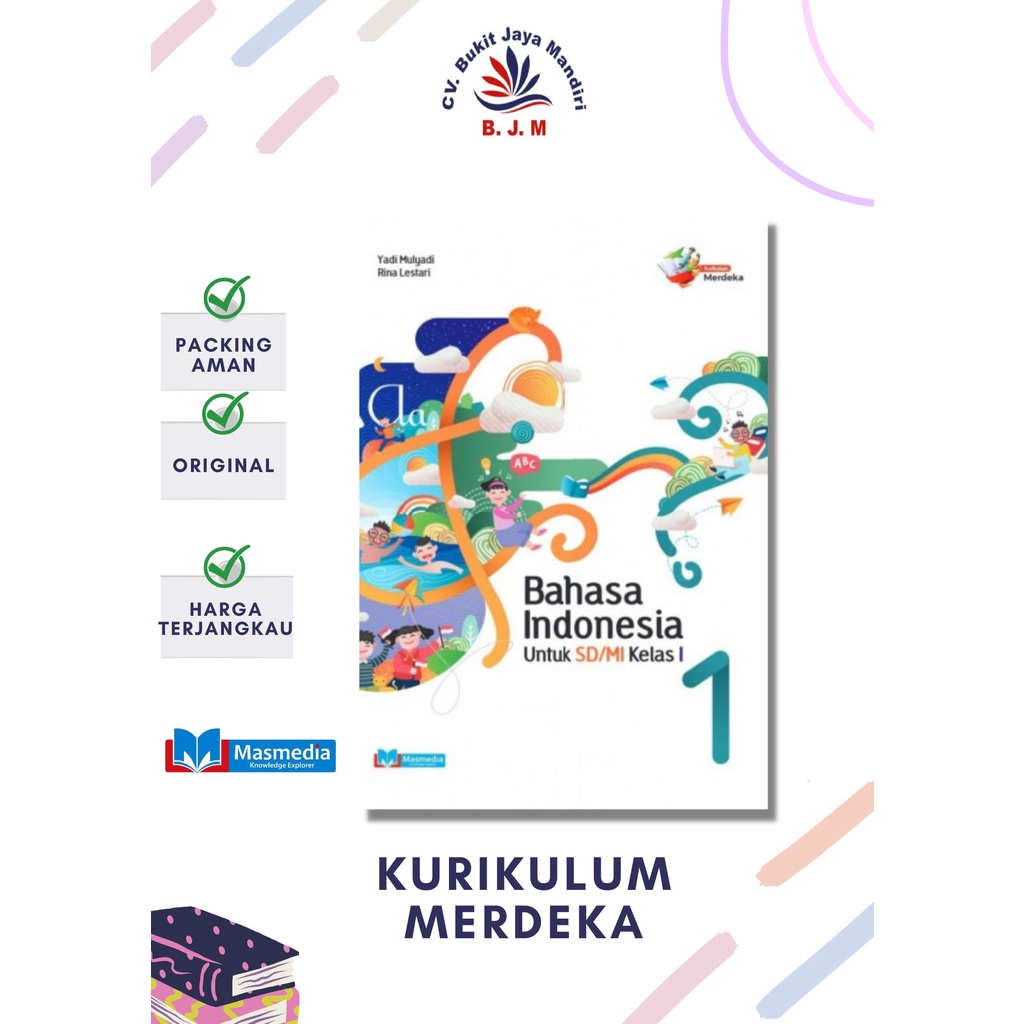 Jual Buku Bahasa Indonesia SD/MI Kelas 1 Kurikulum Merdeka Penerbit ...