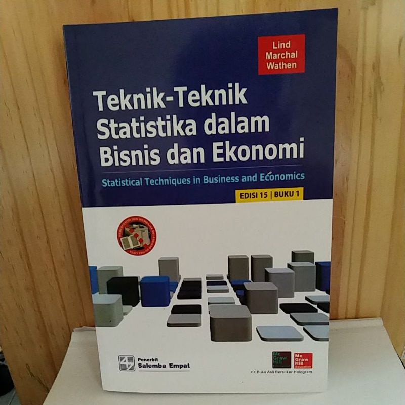 Jual TEKNIK-TEKNIK STATISTIKA DALAM BISNIS DAN EKONOMI Buku 1 | EDISI ...