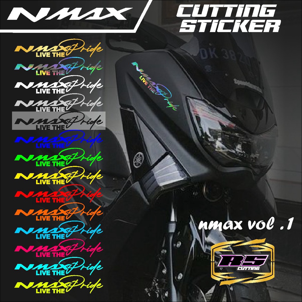 Jual Cutting Sticker NMAX - Aksesoris Stiker Lis Variasi Motor Yamaha ...