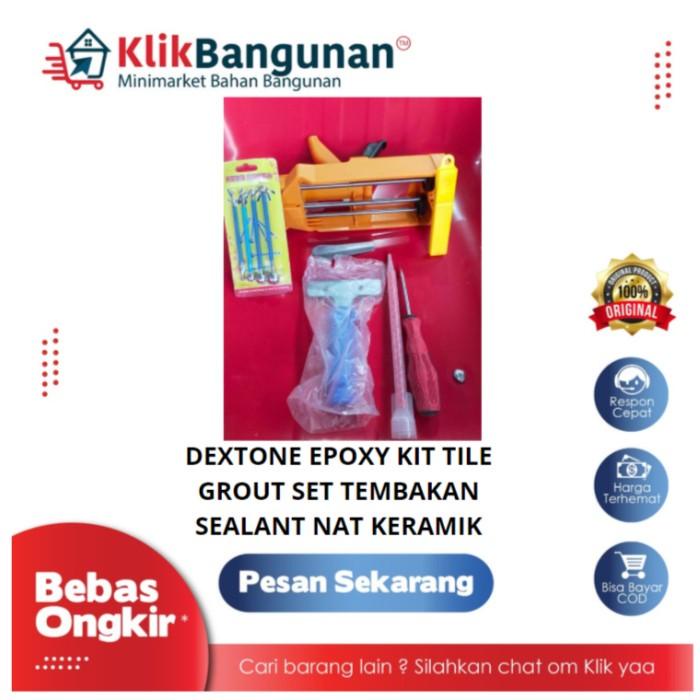 Jual Nat | Dextone Epoxy Kit Tile Grout Set Tembakan Sealant Nat ...